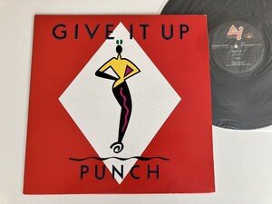 パンチ PUNCH / GIVE IT UP (OriginalRadioInst) 日本盤12inch HI-TENSION/キャニオン C12Y0294 88年EUROBEATHi-NRG