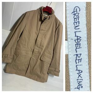 ユナイテッドアローズ　GREEN LABEL RELAXING ベージュ　ハーフコート　ジャケット　S グリーンレーベル