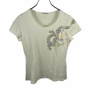 VIVIENNE TAM ヴィヴィアンタム　レディース　ホワイト　半袖Tシャツ　カットソー トップス