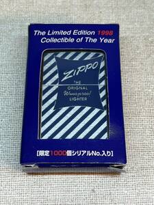 【送料無料】 ZIPPO 数量限定　シリアルナンバー　THE LIMITED EDITION 1998 COLLECTIBLE OF YEAR