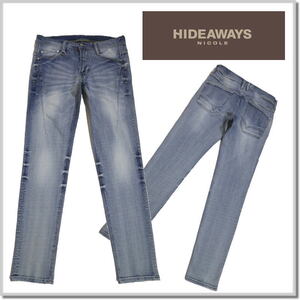 ハイダウエイ HIDEAWAYS NICOLE スキニーストレッチデニムパンツ 3265-5107-46(M) Gパン JEANS