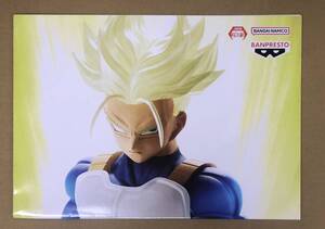 ※ドラゴンボールZ CLEARISE 超サイヤ人トランクス　販促ポスターのみ 非売品