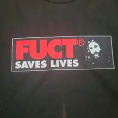 FUCT SAVES LIVES Tシャツ 黒