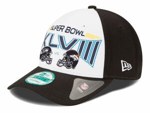 新品 NFL BRONCOS SEAHAWKS シ―ホークス SB48 記念キャップ