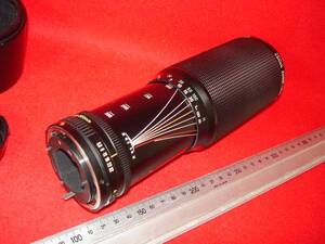 ★【逸品堂】★ 外観 綺麗 CANON キヤノン FD 100-300 5.6 フード付 A1に 昭和レトロ 珍品 逸品 美品 綺麗目 飾り置物 縁起物