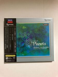 未開封 エソテリック ESOTERIC SACD カラヤン ホルスト 組曲 惑星 グリーグ ペール・ギュント組曲 ウィーン・フィル