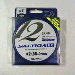 ダイワ(DAIWA) PEライン UVFソルティガセンサーX12EX+Si 2号 200m 5カラー(カラーマーキング付)【新品未使用品】N5992