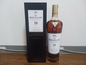 MACALLAN 18YEARS SHERRY OAK CASK マッカラン 18年 シェリーオークカスク スコッチ 箱付 未開封 ウイスキー