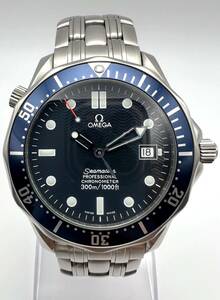 207225-121000 OMEGA オメガ シーマスター プロフェッショナル300M 自動巻き SS ネイビー文字盤 2531.80 / 168.1623 腕時計 稼働品