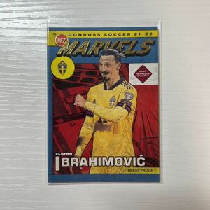 2021-22 Panini Donruss Zlatan Ibrahimovic Marvels press proof