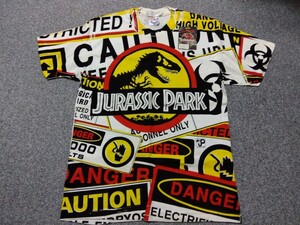 USA製　ジュラシック　パーク☆レアＴシャツ　新品デッドストック　90s古着ビンテージ　送料無料　映画jurassic　parkアメリカ製