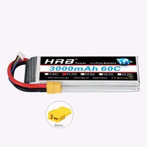 HRB 3S 3000mAh 11.1V 60C XT60 Deans T Lipoバッテリー、RC飛行機RCカーRCトラックレー