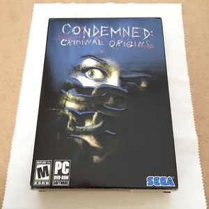 PCゲーム Condemned Criminal Origins ★ 美品 完品 ★ Windows コンデムド / FPS ミステリー ホラー ホラーゲーム