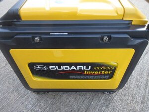 ▲▽8698　１円スタート　ＳＵＢＡＲＵ　スバル　インバーター発電機　100V　SGi38SE　3.8KVA　稼働23.9ｈ△▼