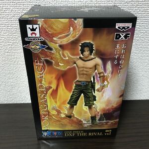 ★未開封品 ONEPIECE ワンピース DXF THE RIVAL ポートガス・D・エース フィギュア 箱痛みあり ZZ-18