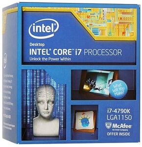 【中古】Core i7 4790K 4GHz LGA1150 SR219 元箱あり [管理:3026448]