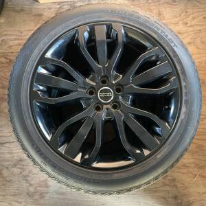 【中古品】CONTINENTAL コンチネンタルタイヤ 275/45R21 110Y CROSS CONTACT RANGE ROVERホイール付き 4本セット 送料無料