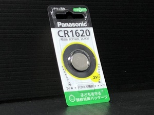 ★安心のPanasonic★ CR1620 ボタン電池 検）キーレス セキュリティー リモコン コントローラー スイッチ