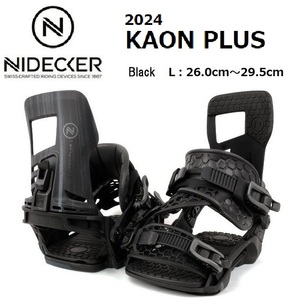 2024 NIDECKER ナイデッカー KAON PLUS Black L