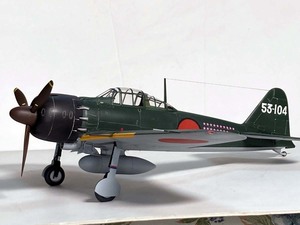 【atsudra工房完成品】1/32 零戦52型 第253海軍航空隊 岩本飛曹長 ラバウル 1944年2月