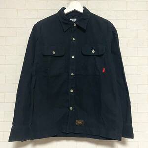 WTAPS ダブルタップス フランネルシャツ 142LTDT-SHM04 ブラック size S 長袖 ネイバーフッド