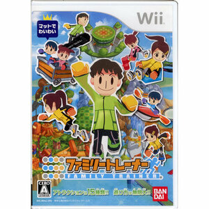 【ゆうパケット対応】【新品訳あり】 ファミリートレーナー Wii ソフトのみ [管理:1300010709]