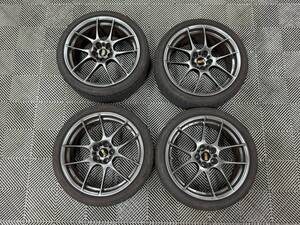 18インチ 8J +45 PCD100 BBS RF RF515 86 BRZ ZN6 ZC6 S007A 215/40R18 タイヤ アルミセット