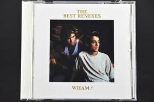 日本特別企画盤☆ Wham! The Best Remixes/ワム! ベスト・リミックス■国内盤 89年盤 全6曲 CD アルバム 20・8P-5225 歌詞・対訳付 美盤!!