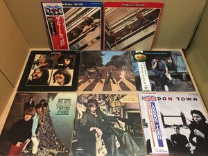 LP ビートルズ多数 ローリングストーンズ 帯付有 洋楽 邦楽 いろいろ レコード まとめ 約40枚セット [1103SE]