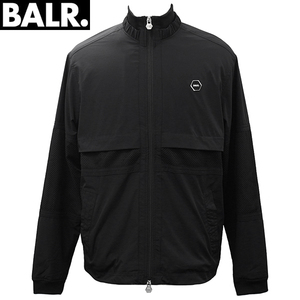 ボーラ― BALR メンズ トラックジャケット ブラック スウェット Lサイズ ブラック B1387 1023 新品