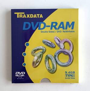 ★未開封美品★DVD-RAM 1枚 9.4GB Traxdata