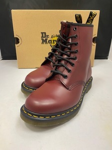 【新品】Dr.Martens 8HOLE BOOT 8ホール 1460 11822600 CHERRY RED UK4.0 23.0cm ドクターマーチン アイレット チェリーレッド レディース