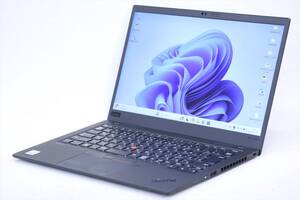 1円～ 16Gメモリ Windows11 第10世代Corei5 Lenovo ThinkPad X1 Carbon Gen8 i5-10210U 16G 256G 14インチFHD Wi-Fi 6