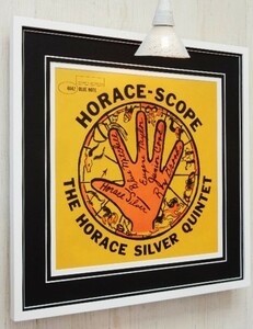 ホレス・シルバー/ファンキー・ジャズ・クラシック/レコジャケ・ポスター 額付き/Horace Silver/Horace Scope/Funky Piano Gumbo