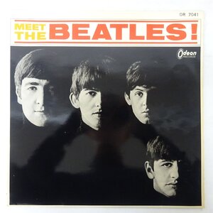 14043351;【国内盤/Odeon/MONO/赤盤】The Beatles / Meet The Beatles!