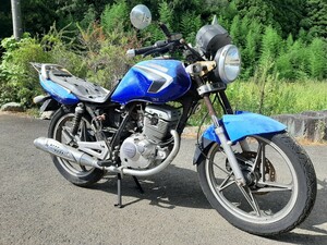 スズキ EN125 現状不動車 レストア用 部品取り車 鍵・登録用書類あり 欠品あり 現状車 YBR SR GS GN CB YZF RS R125 R15 KSR GSR GSX