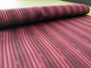 西陣織 六尺ふんどし 全巾35.5cm 長さ280cm 赤縞 絹100%