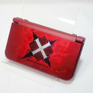 ☆New Nintendo 3DS LL RED-001 【中古・美品】 モンスターハンタークロスモデル　※充電器付き