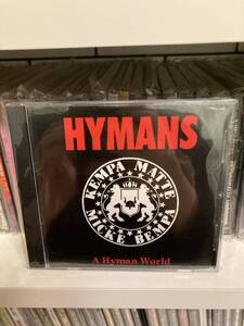 Hymans 「A Hyman World 」CD punk pop melodic sweden ramones ne luumaet richies queers ラモーンズ　rock パンク　北欧 ベスト盤