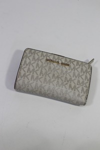 MICHAEL KORS マイケル・コース MKシグネチャー 財布 折りたたみ USED 中古