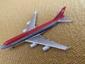 NORTHWEST★アメリカ購入Made in Germany★SCHABAK921★BOEING747ダイキャスト