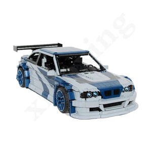 ☆最安値☆ レゴ 互換 特大 全長60cm スポーツカー BMW M3 E46 GTR 自動車 5178ピース