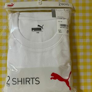 140 ２枚組　PUMA 半袖クルーネックシャツ　肌着