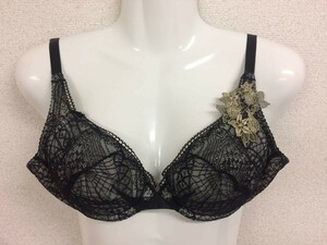 ★美品★マルコ 補正下着 サラヴィール ブラジャー C65 黒 ブラック サラヴィール 着痩せ 矯正下着 すっきり №35