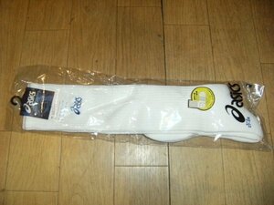 新品★未使用★昭和レトロ★80年代★日本製★当時物 asics アシックス スポーツソックス ハイソックス 靴下☆バスケット バレーボール 野球