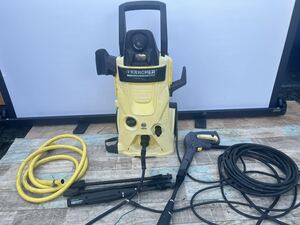 KARCHER ケルヒャー★K4 サイレント 静音タイプ 家庭用高圧洗浄機 1.601-842.0 50Hz 本体のみ 現状品　中古品 