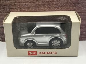 即決有★プルバックカー DAIHATSU ダイハツ ミラジーノ Mira GINO シルバーメタリック 銀 カラーサンプル★ミニカー