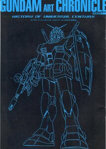 【付録のみ】月刊ニュータイプ 1998年9月号付録品★ガンダム・アート・クロニクル