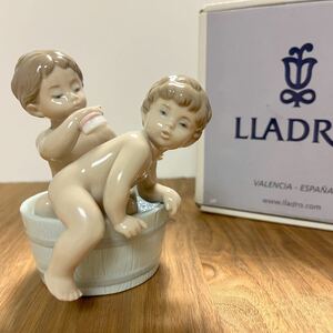 希少◇美品◇LLADRO◇リヤドロ◇お風呂だよ◇