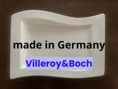 ドイツ製　Villeroy&Boch ビレロイ&ボッホ ウェーブの大皿プレート